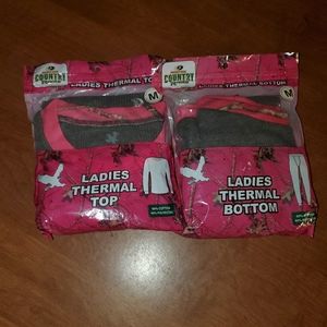 Womens mossy oak thermals
